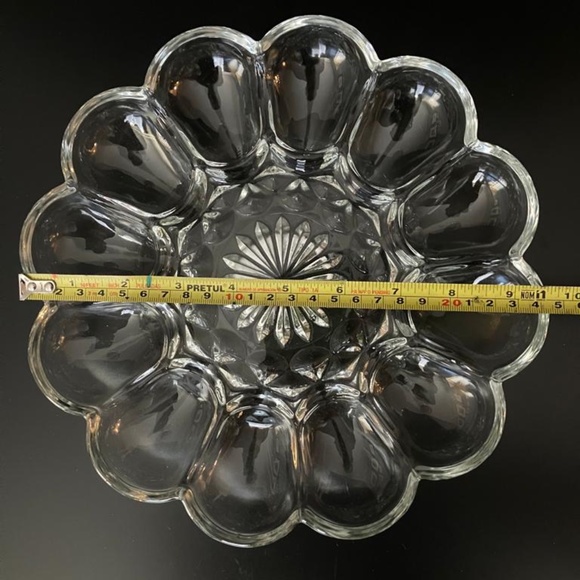 Glass Egg Plate Server - Picture 6 of 6